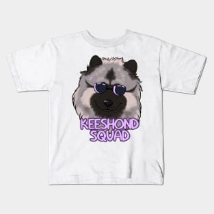 KEESHOND SQUAD Kids T-Shirt